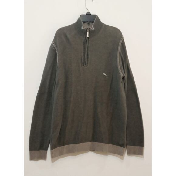 Bob Timberlake Men's Pullover Bass Pro Shop 1/4 Zip Brown Size Small - Picture 1 of 11